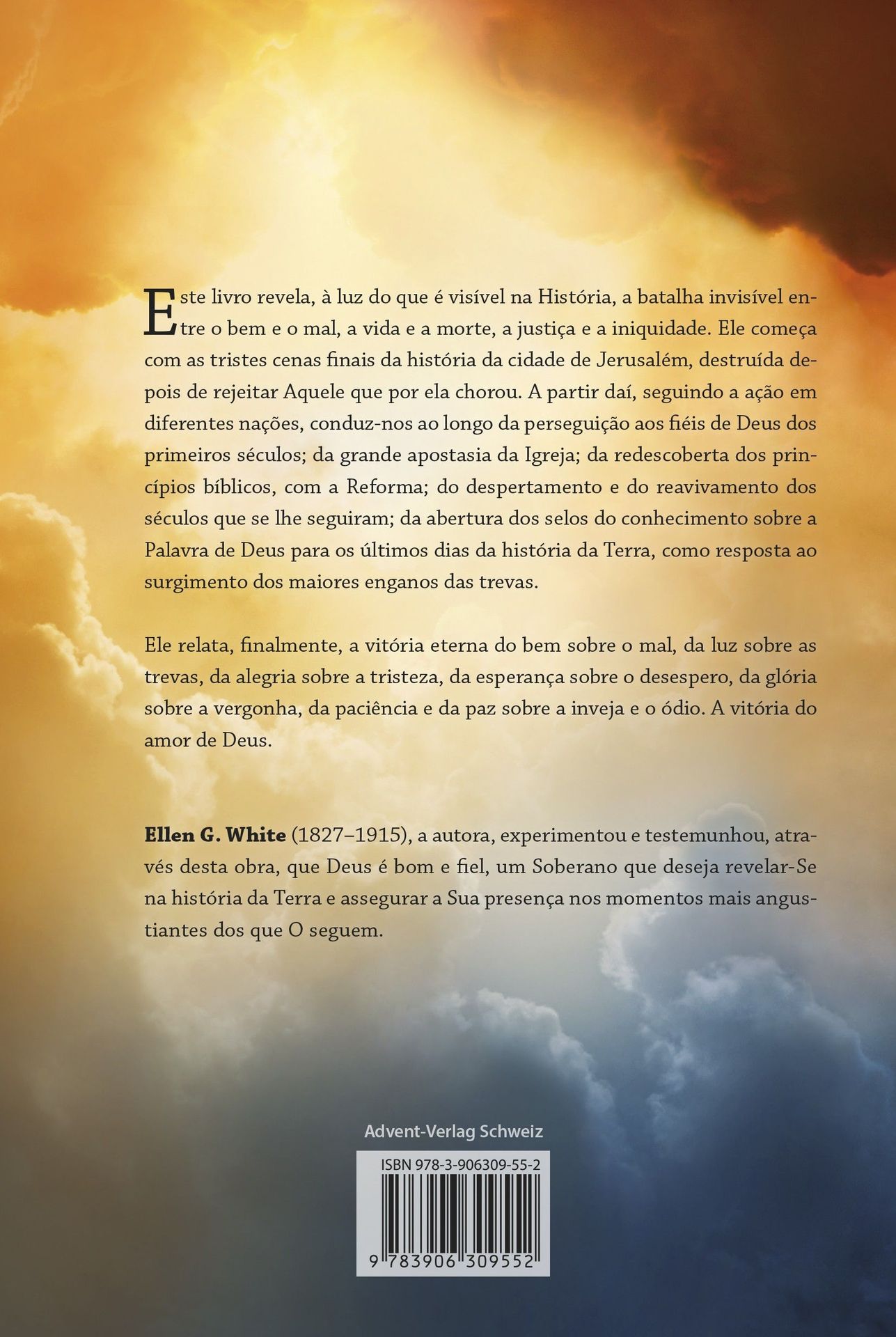 Advent-Verlag Schweiz-Vom Schatten zum Licht, Missionsausg. Portugiesisch AVS (O grande conflito)_2512119_