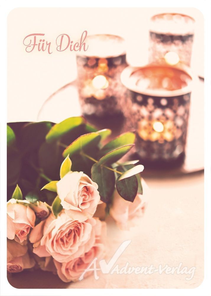 Hartung GmbH & Co. KG-Postkarte: Für Dich (Rosen)_4741359_
