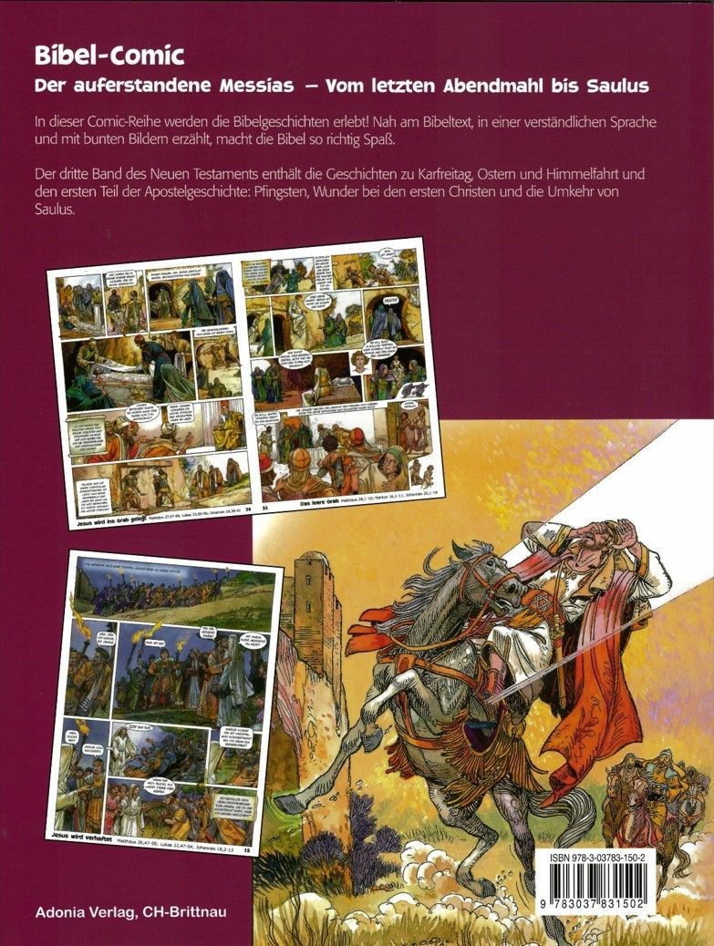 Adonia-Bibel-Comic: Der auferstandene Messias_2441295_2 Adonia-Bibel-Comic: Der auferstandene Messias_2441295_