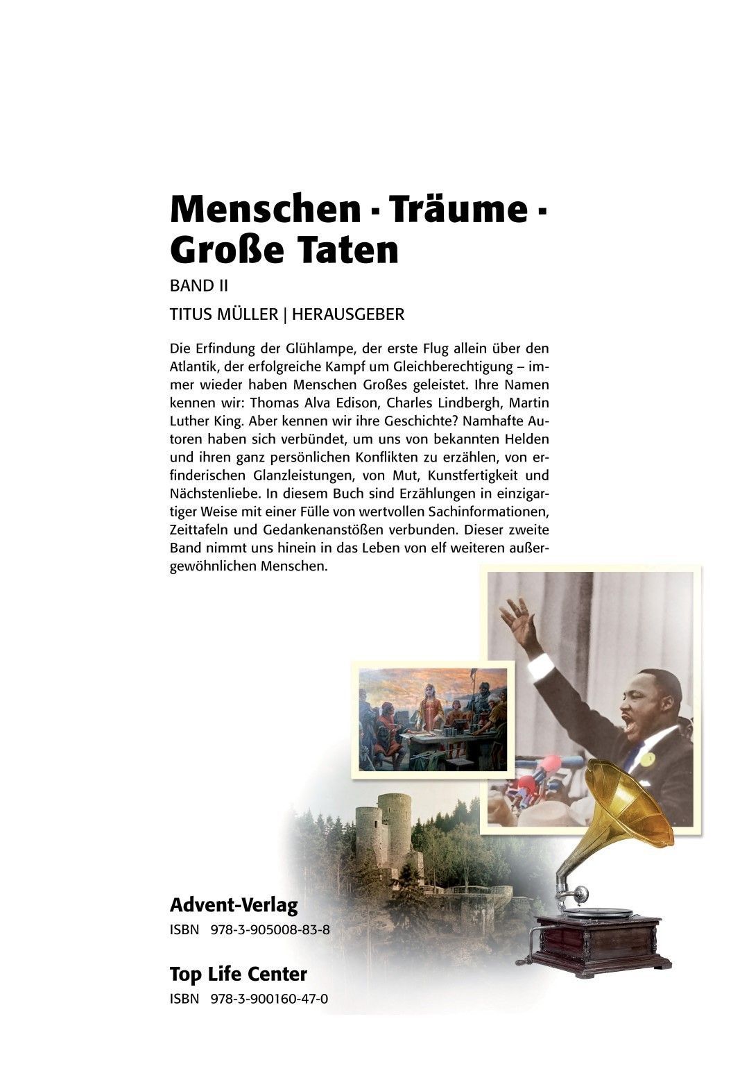 Advent-Verlag Schweiz-Menschen - Träume - Grosse Taten, Band 2_2210278_