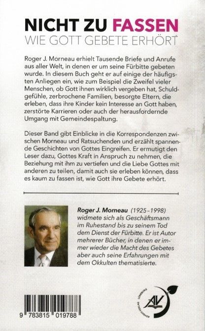 Advent-Verlag GmbH-Nicht zu fassen, Band 1_2420315_