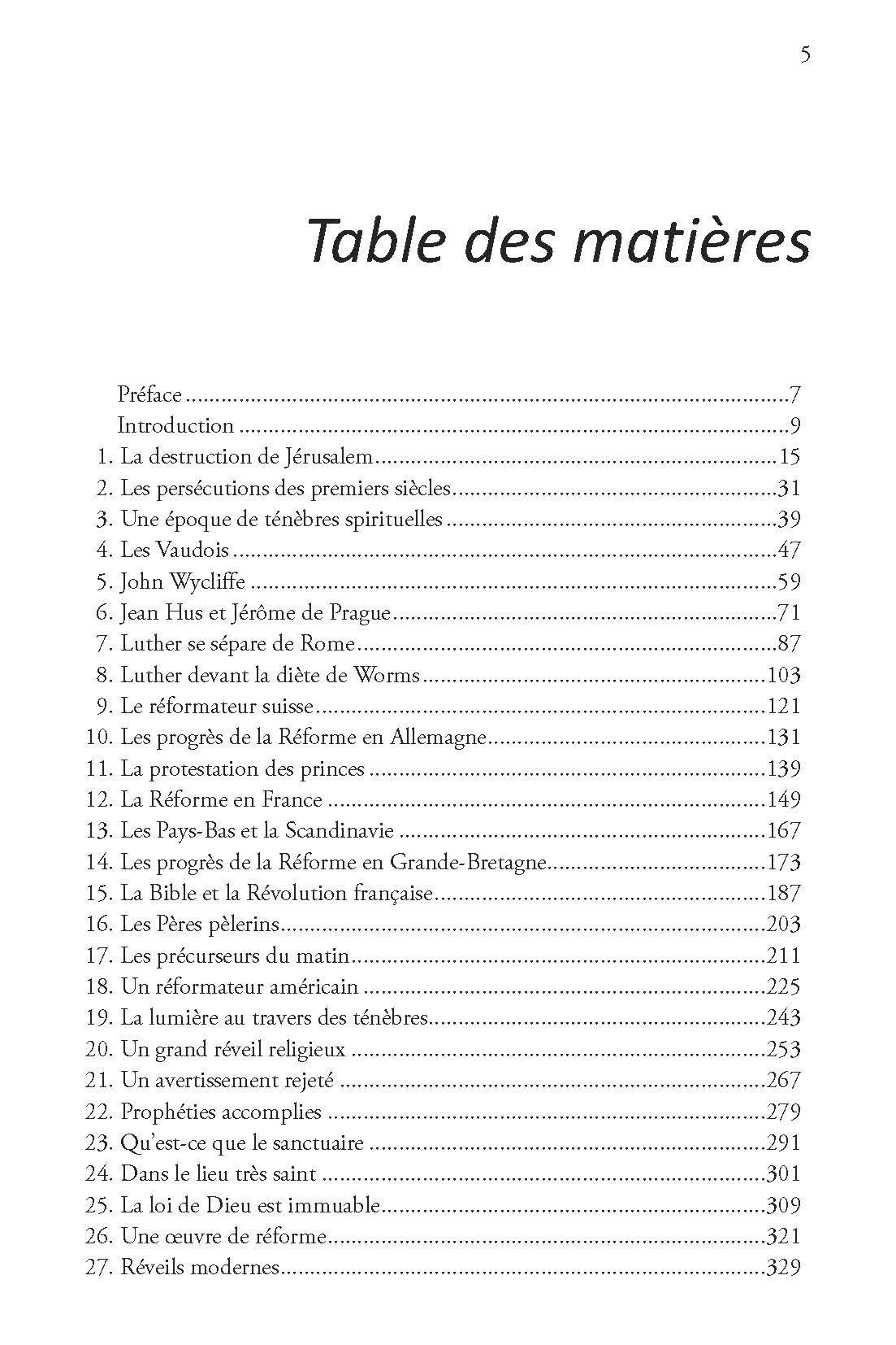 Advent-Verlag Schweiz-Vom Schatten zum Licht, Missionsausg. Französisch AVS (La grande controverse)_2512117_