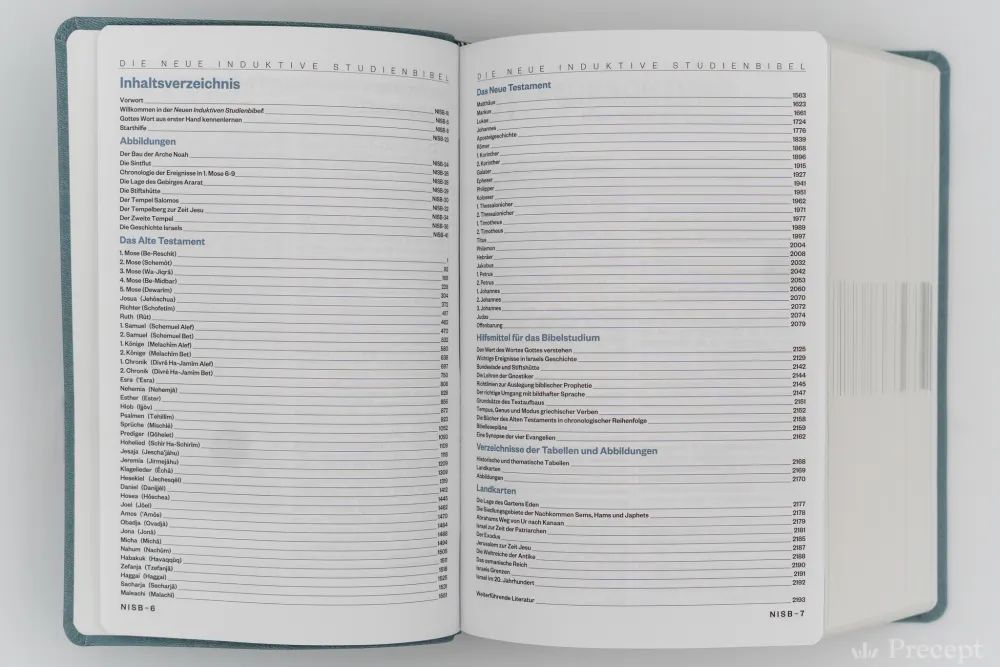Precept Ministries International – die Bibel induktiv studieren e. V.-Bibel, Schlachter 2000, Die Neue Induktive Studienbibel_2942765_