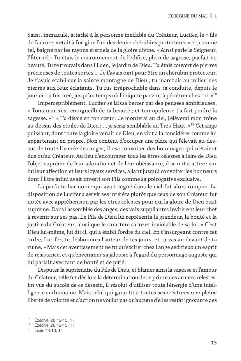 Advent-Verlag Schweiz-Wie alles begann, Missionsausg., Französisch AVS (Patriarches et prophètes)_2513025_