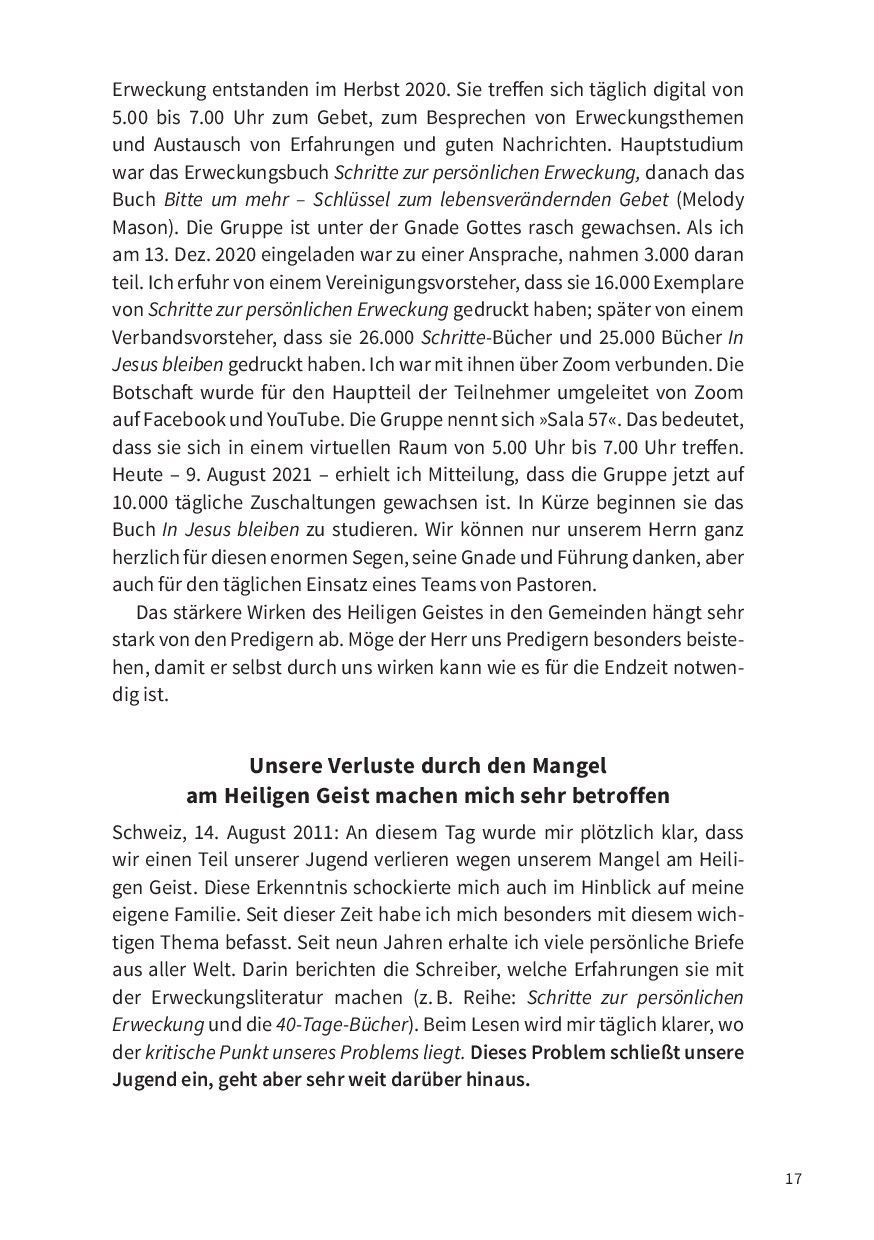 Top Life Center - Wegweiser Verlag-Vom Mangel zum Reichtum im Heiligen Geist, Heft 4_2432114_16 Top Life Center - Wegweiser Verlag-Vom Mangel zum Reichtum im Heiligen Geist, Heft 4_2432114_