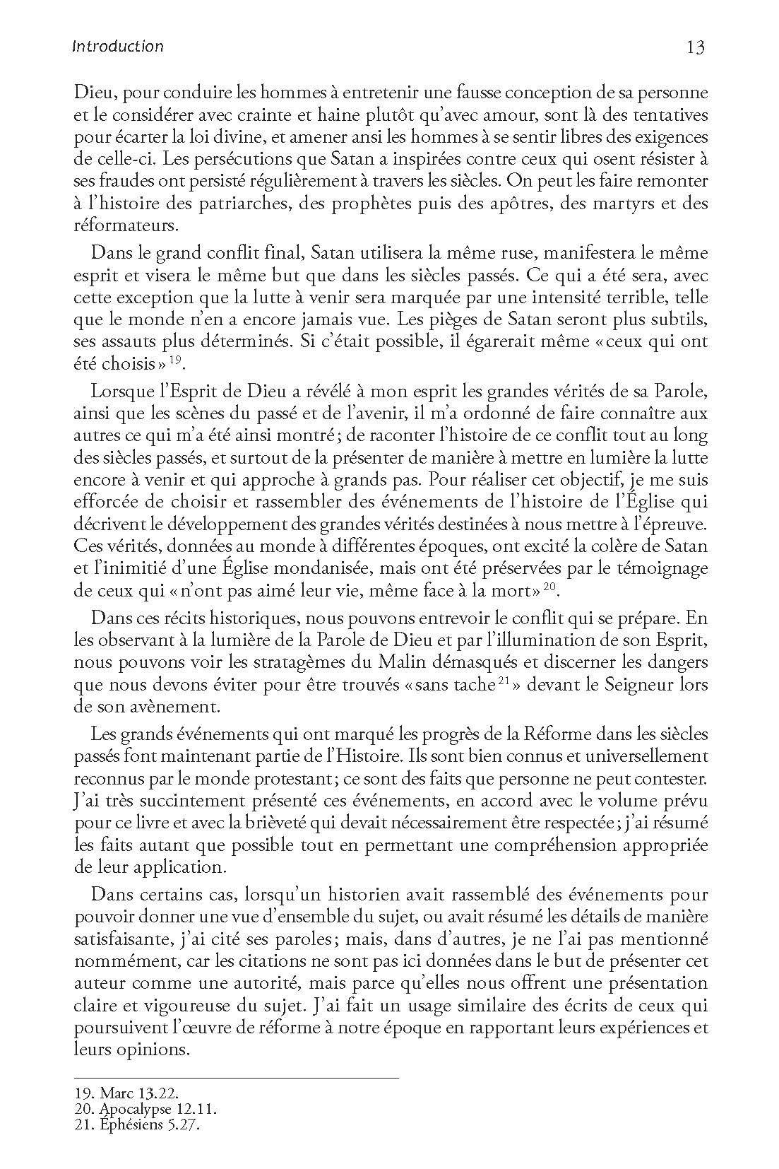 Advent-Verlag Schweiz-Vom Schatten zum Licht, Missionsausg. Französisch AVS (La grande controverse)_2512117_